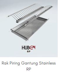 RAK PIRING GANTUNG STAINLESS