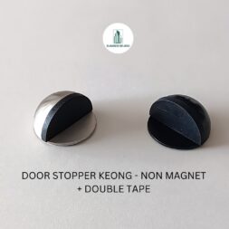 Door Stopper 1/2 Lingkaran ( Keong ) Stainless Steel - Non Magnet