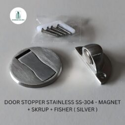 Door Stopper Magnet Stainless SS-304 Penahan Pintu Lantai